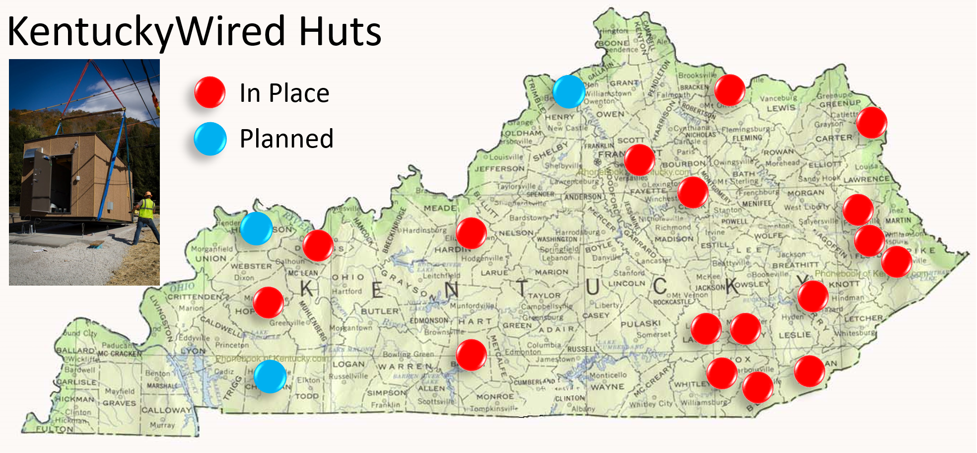 Maps Kentucky Wired